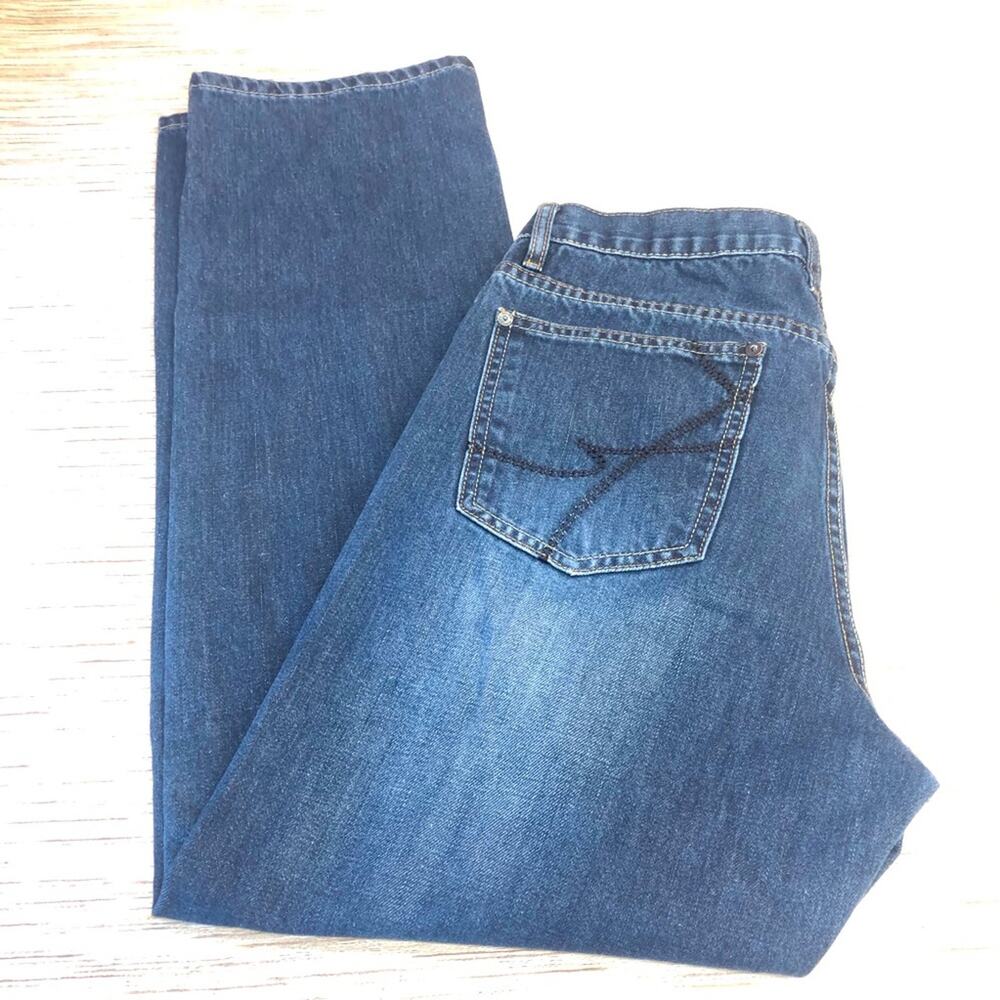 Kenneth Cole Button Fly Denim Jeans